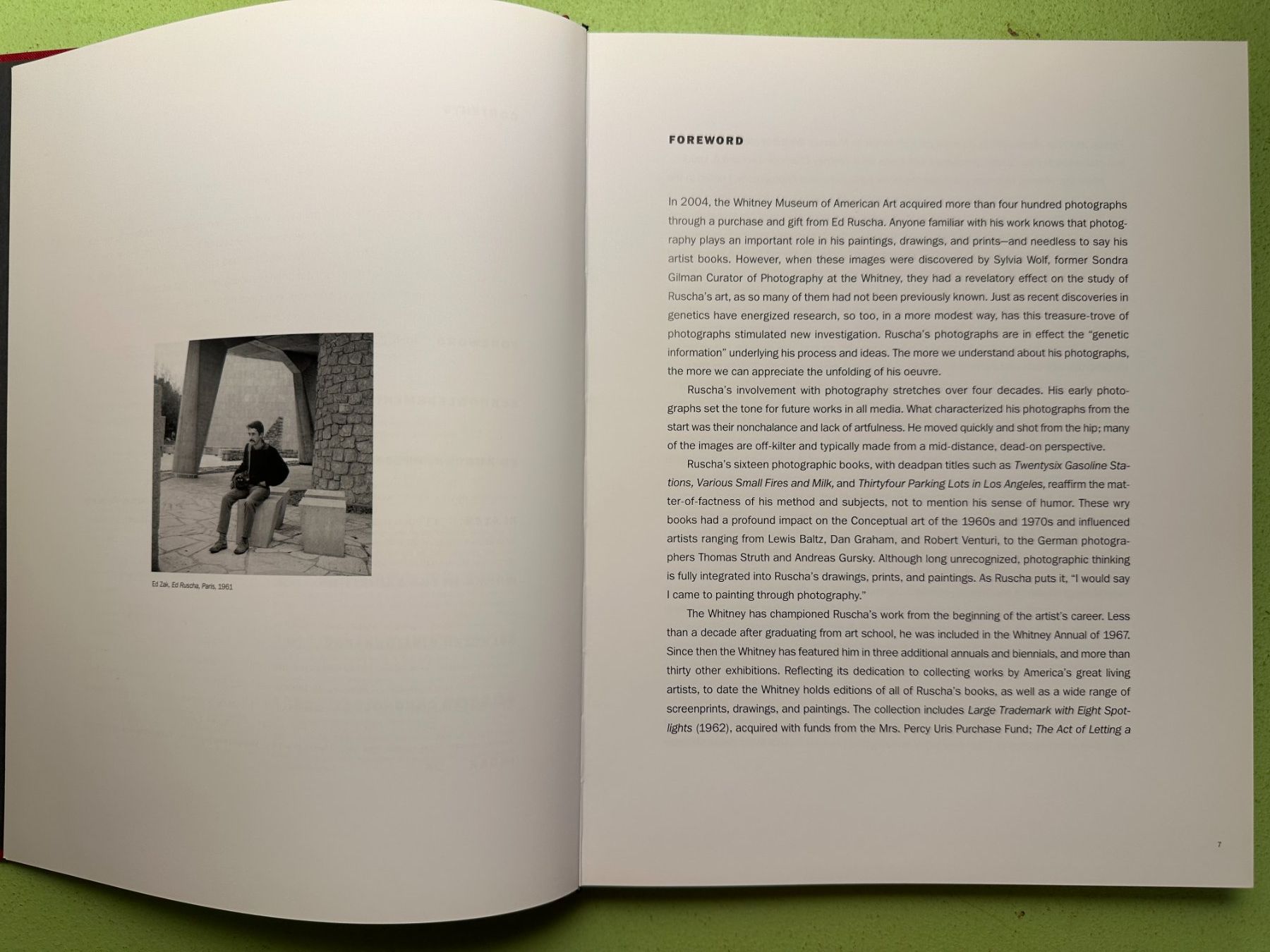 Libri: Ed Ruscha: Photographer. – Usato da Zürich venduto da allp 3