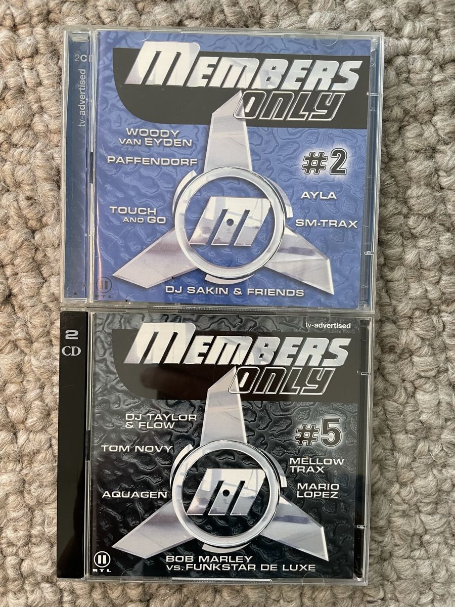 CDs: 2x Members Only (#2+#5) – Gebraucht aus Reinach AG von trigger7811