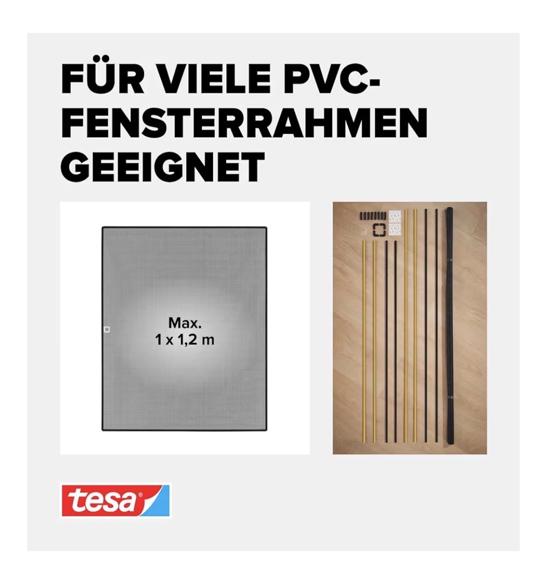 Altro per la casa: TESA Fliegenschutzgitter 1.20x1.00 m NEU – Nuovo e nell'imballaggio originale da Dietlikon venduto da WeDaCom 1