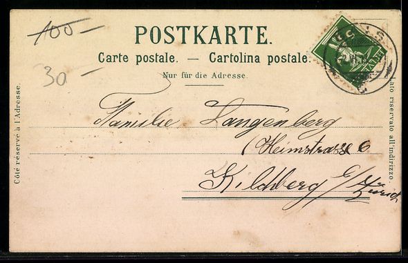 Cartes postales: Litho Gais, Ortsansicht, Schäbrig Ferie – D'occasion à Berlin par bartko-reher 1