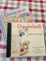 Chinderlieder CDs zum Lose und Mitsinge 2 Stueck