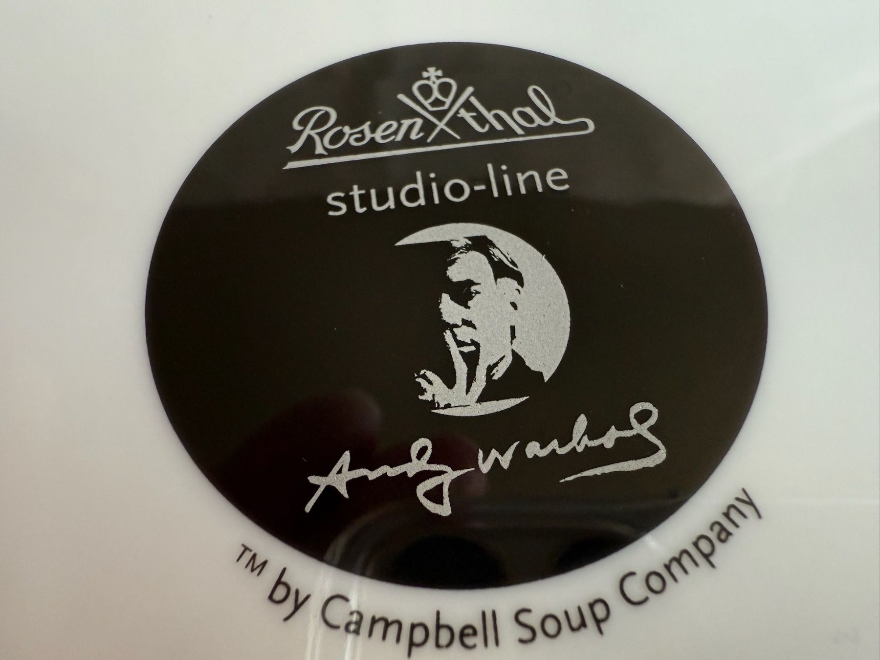 Rosenthal Piatti: Rosenthal - Andy Warhol- soucoupes – Usato da Sion venduto da accroshoes 4
