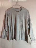 Hellgraues Langarm Shirt, Basic von C&A Gr. XL