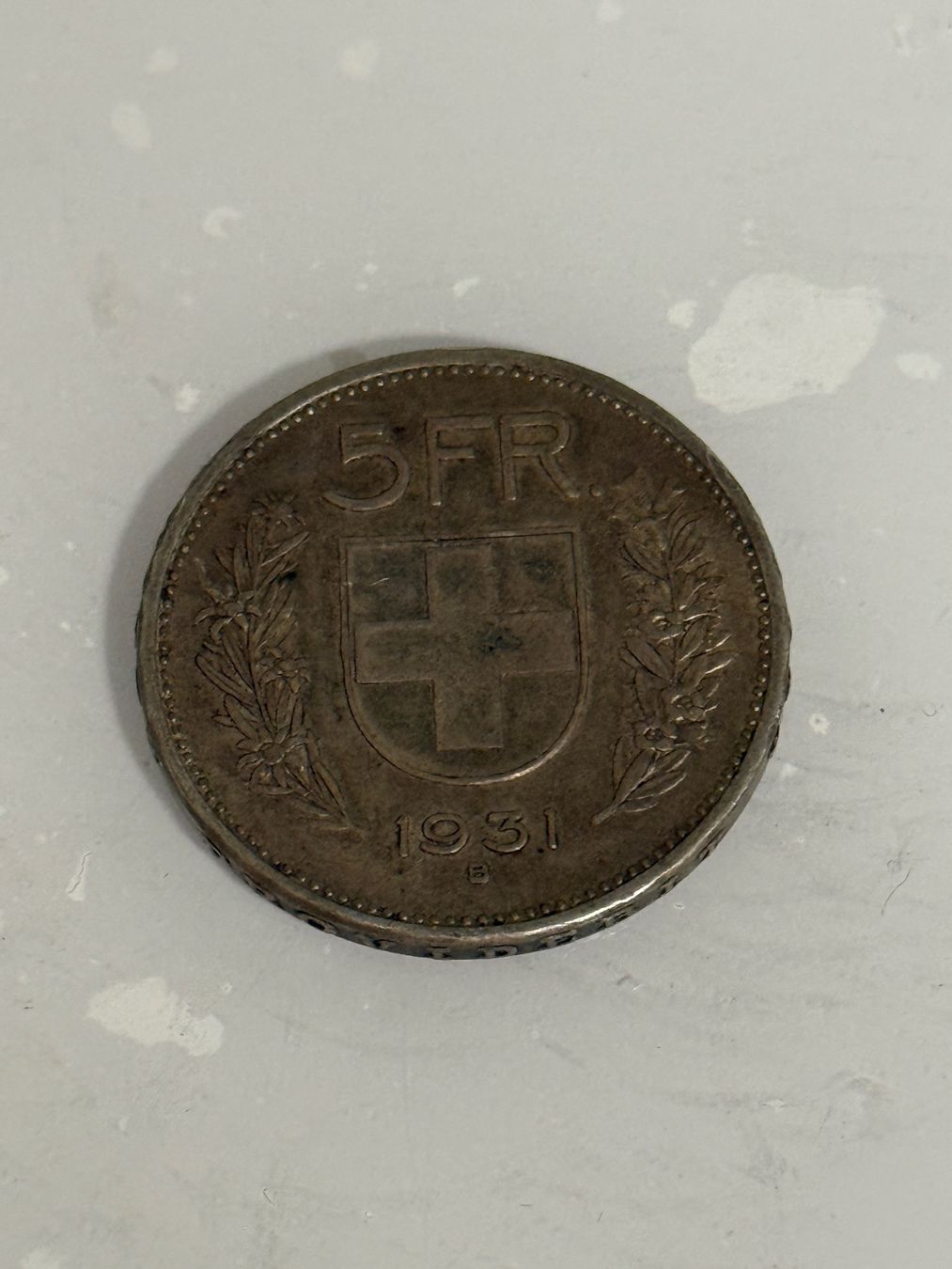 Toutes les monnaies: 5 Franken 1931  Silber – D'occasion à Wallisellen par SWISS_SILVER1 1