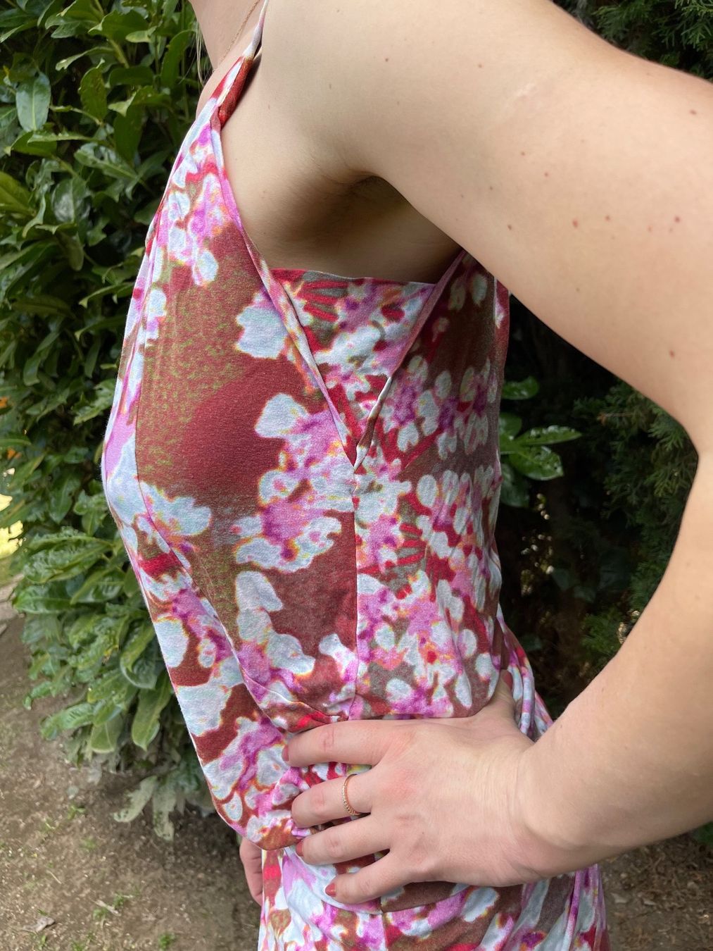 Vestiti: Chic Abito di cotone multicolore-S/Mideale per l’estate – Nuovo (secondo la descrizione) da Gordevio venduto da LanaZimm 1