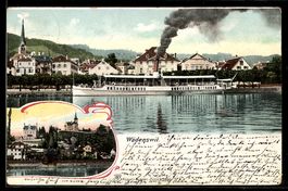 AK Wädenswil, Ortsansichten, 1903