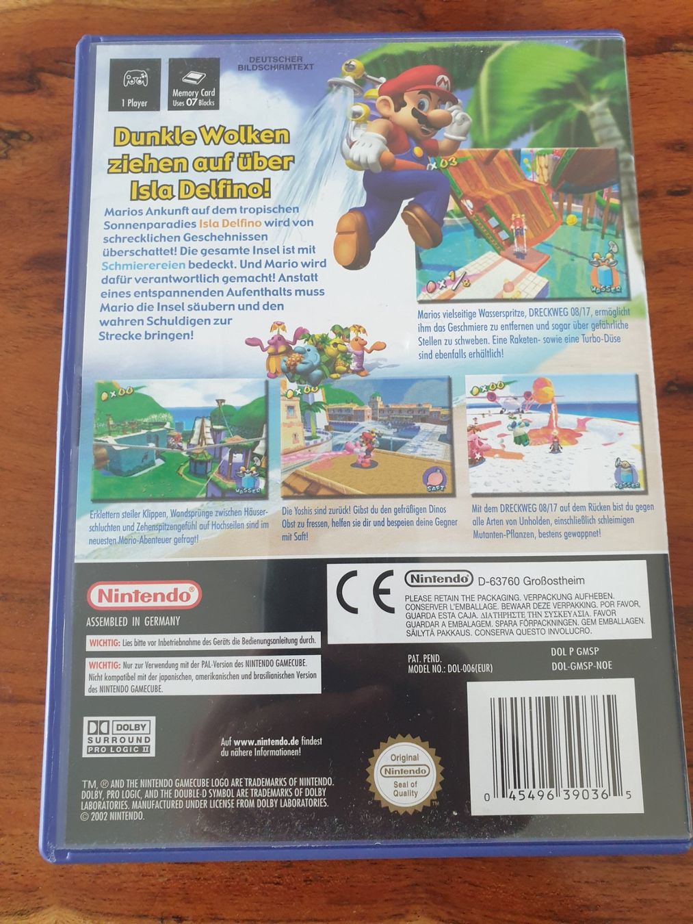 Spiele: Super Mario Sunshine / Nintendo Gamecube – Gebraucht aus Rain von Rou_z26r 1