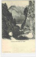 Ragaz - Ausgang Taminaweg bei ...c1900