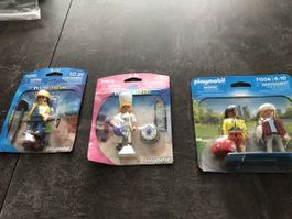 4 Playmobil Figuren neu,eingepackt wie gekauft