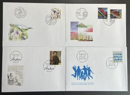 10 FDC Briefe 2010