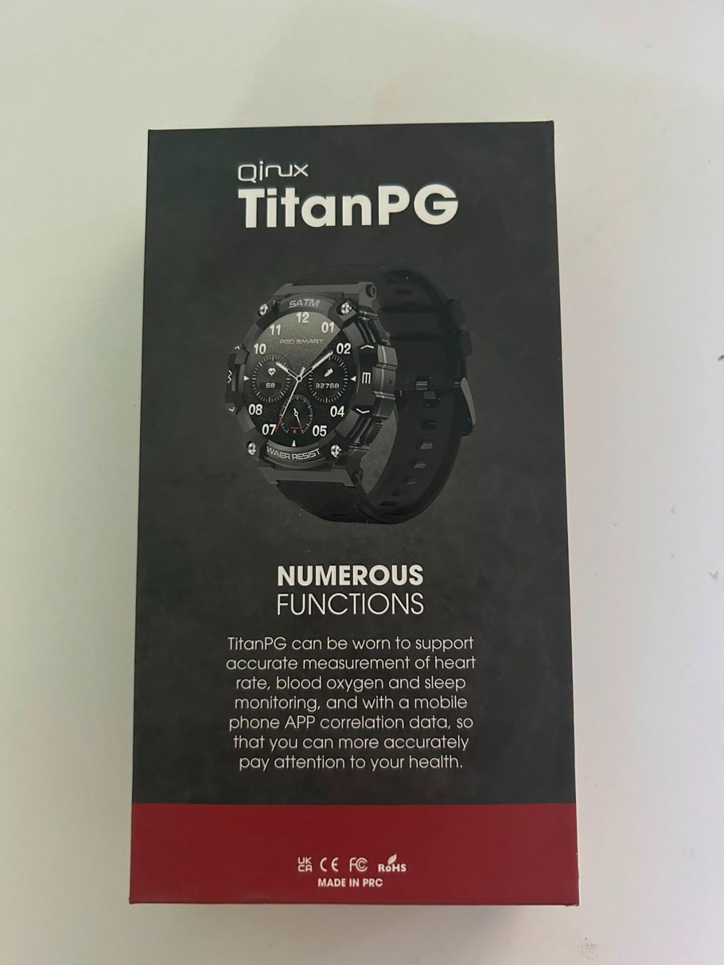 Smartwatch: Qinux titan PG -  Tactical Smartwatch – Nuovo e nell'imballaggio originale da Madetswil venduto da Luck_4_Ever 1