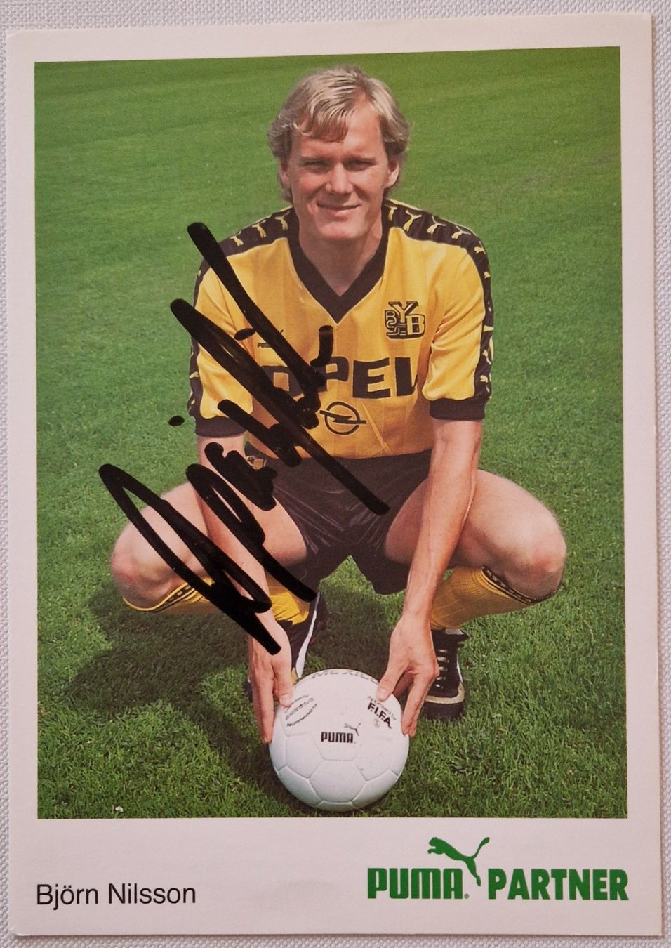 Autografi: Björn Nilsson - YB - 90er Jahre – Usato da Menziken venduto da Autogramme