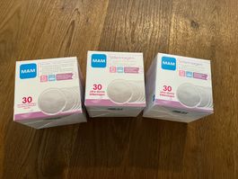 3 x MAM Stilleinlagen, 30 Stück