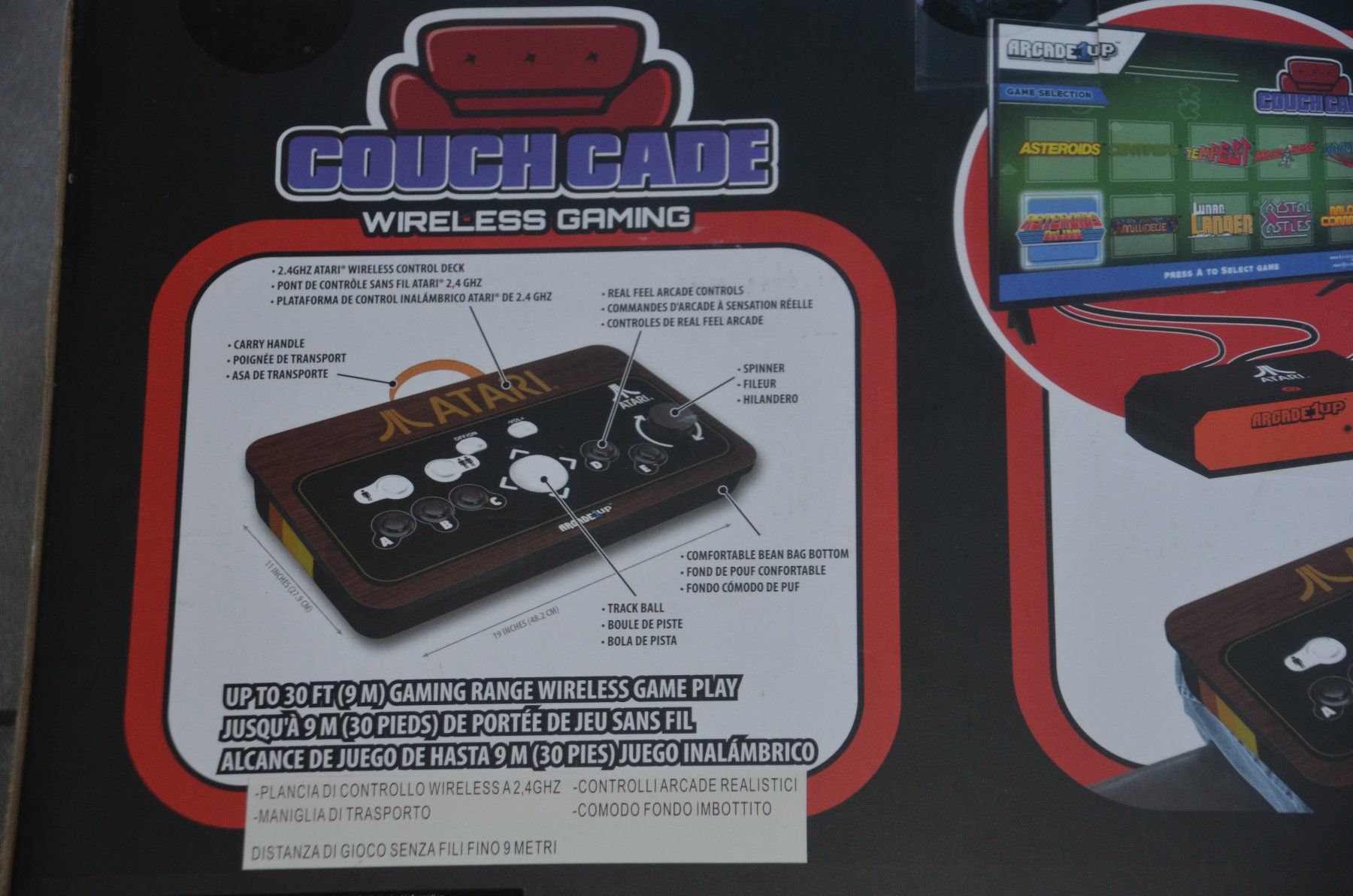 Atari Console: Arcade 1UP Atari Couch Cade Wireless Gaming – Nuovo e nell'imballaggio originale da Collonges venduto da arashee 3