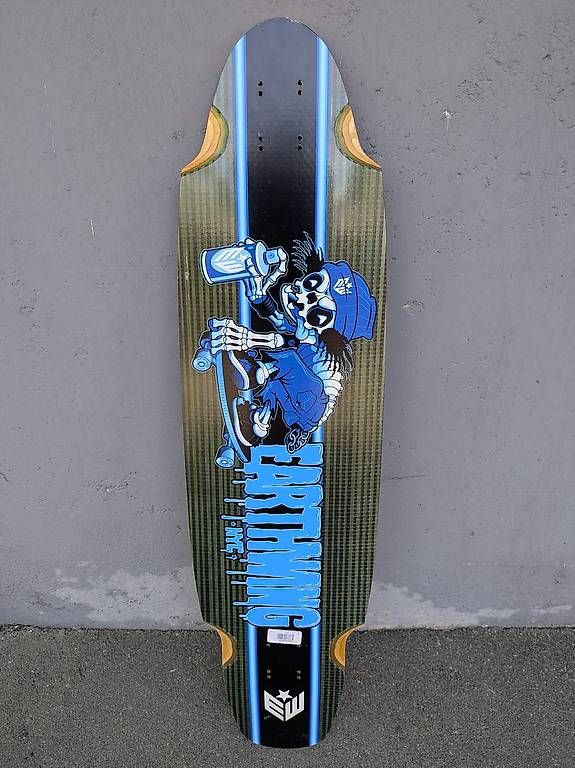 Skateboards: Lonboard EARTHWING deck mit carbon – Usato da Luzern venduto da Laranjet