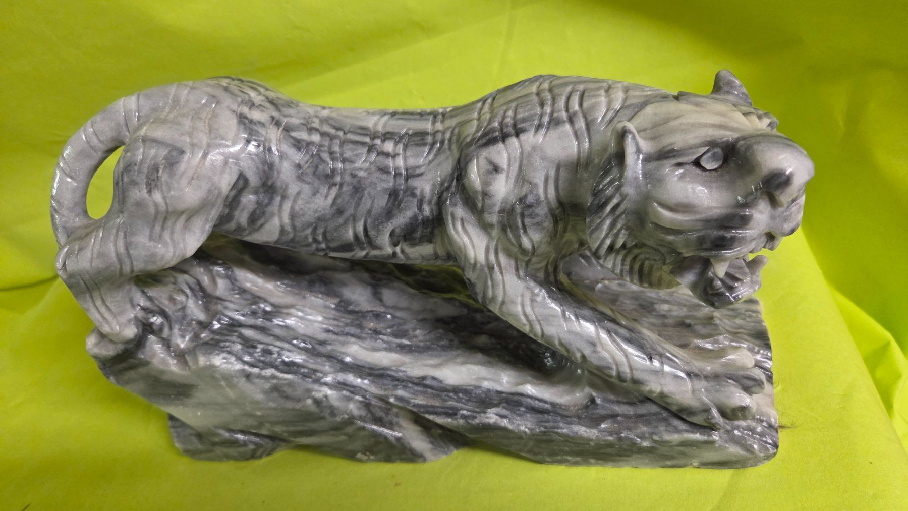 Sculture & Statue: Tiger aus Marmor 30cm – Nuovo (secondo la descrizione) da Roggliswil venduto da Mabelco 6