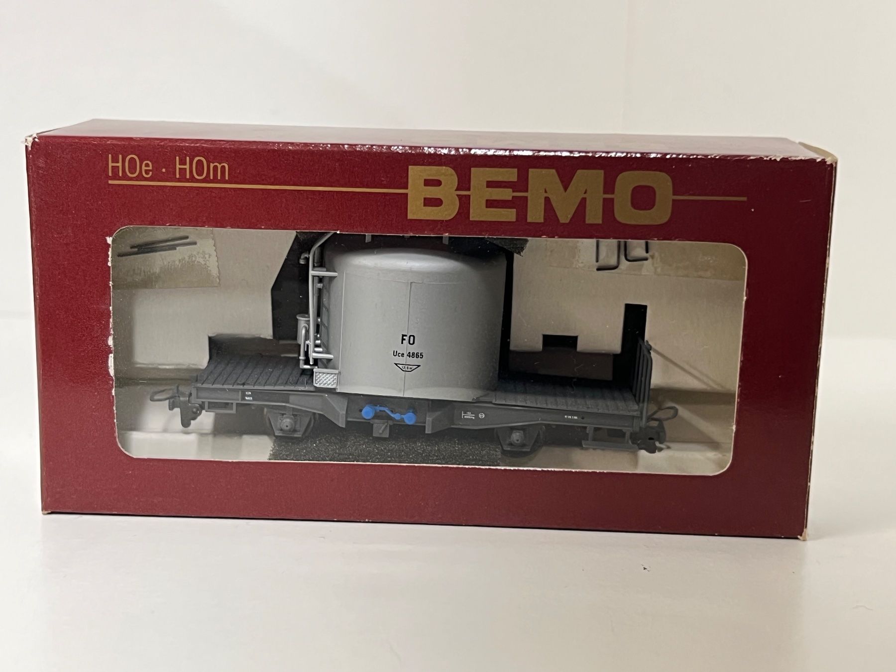 Bemo Modellini di ferrovie: BEMO 2260 215 Uce 4865 FO "Mohrenkopf" – Nuovo e nell'imballaggio originale da Neuenhof venduto da ludovicco