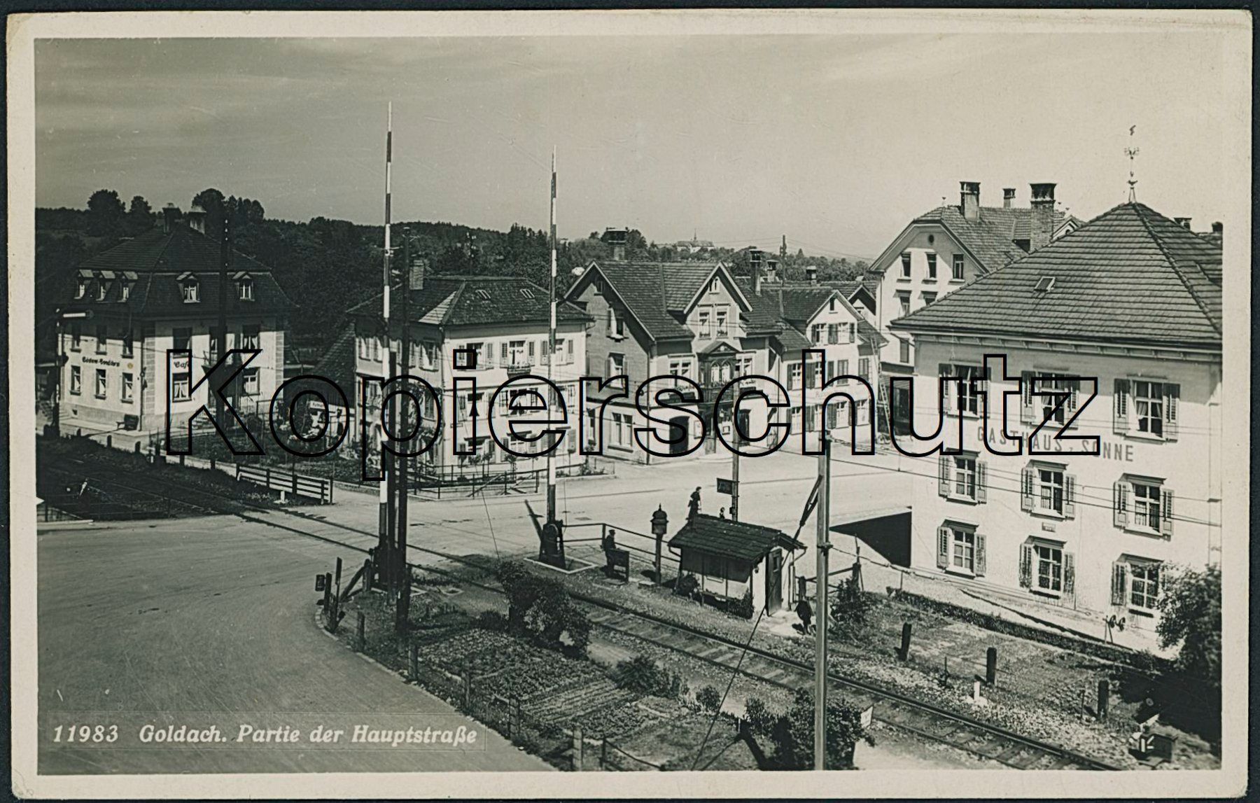 Cartoline postali: SG Goldach - Bahn – Nuovo (secondo la descrizione) da Schindellegi venduto da stationary