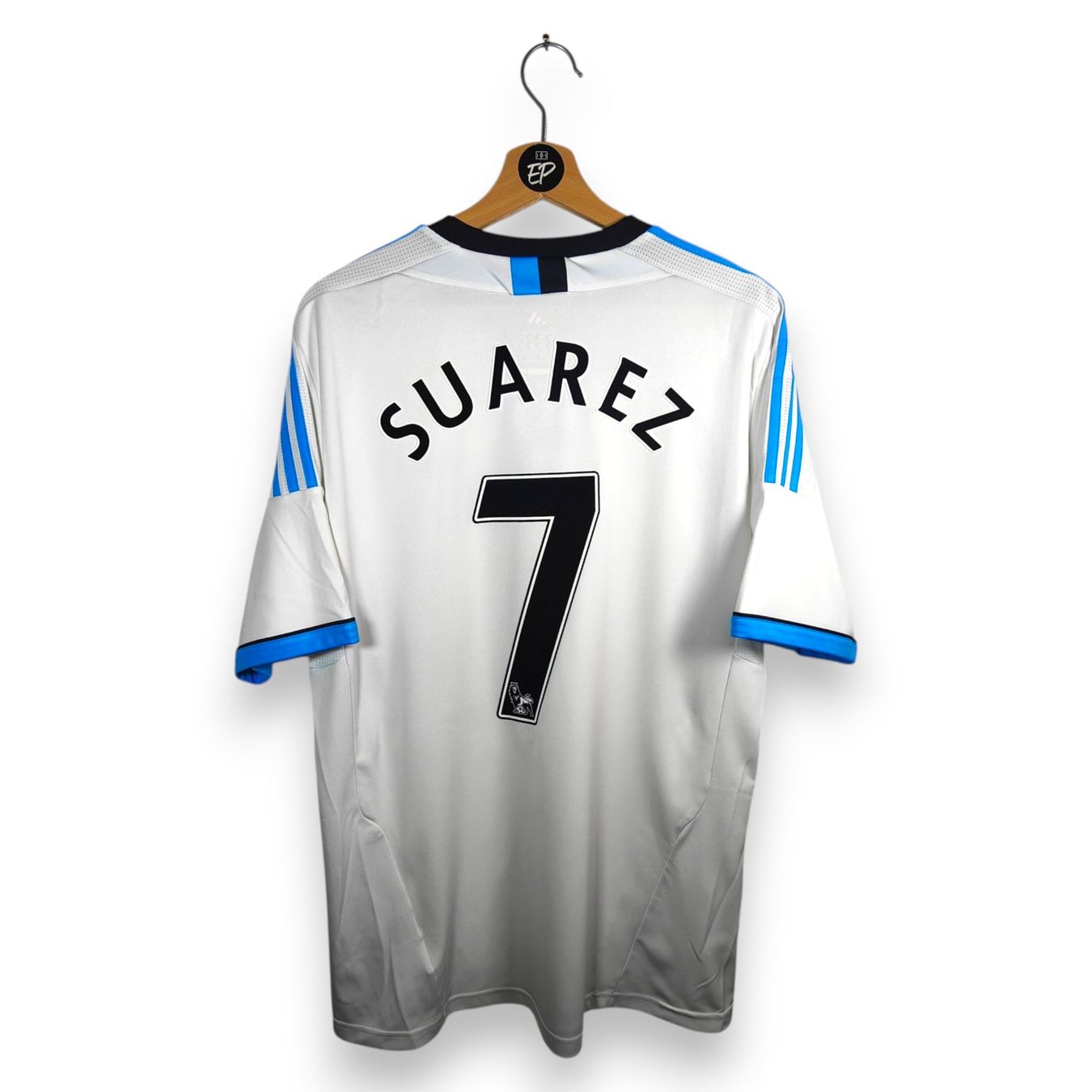 Leibchen & Hosen: 2011-12 Liverpool Third Trikot Suarez #7 - 9/10 - (L) – Gebraucht aus Martigny von eternalpitch