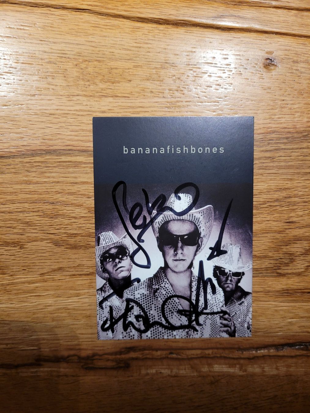 Autografi: Autogrammkarte Bananafishbones – Nuovo (secondo la descrizione) da Luzern venduto da Drsnoeggels