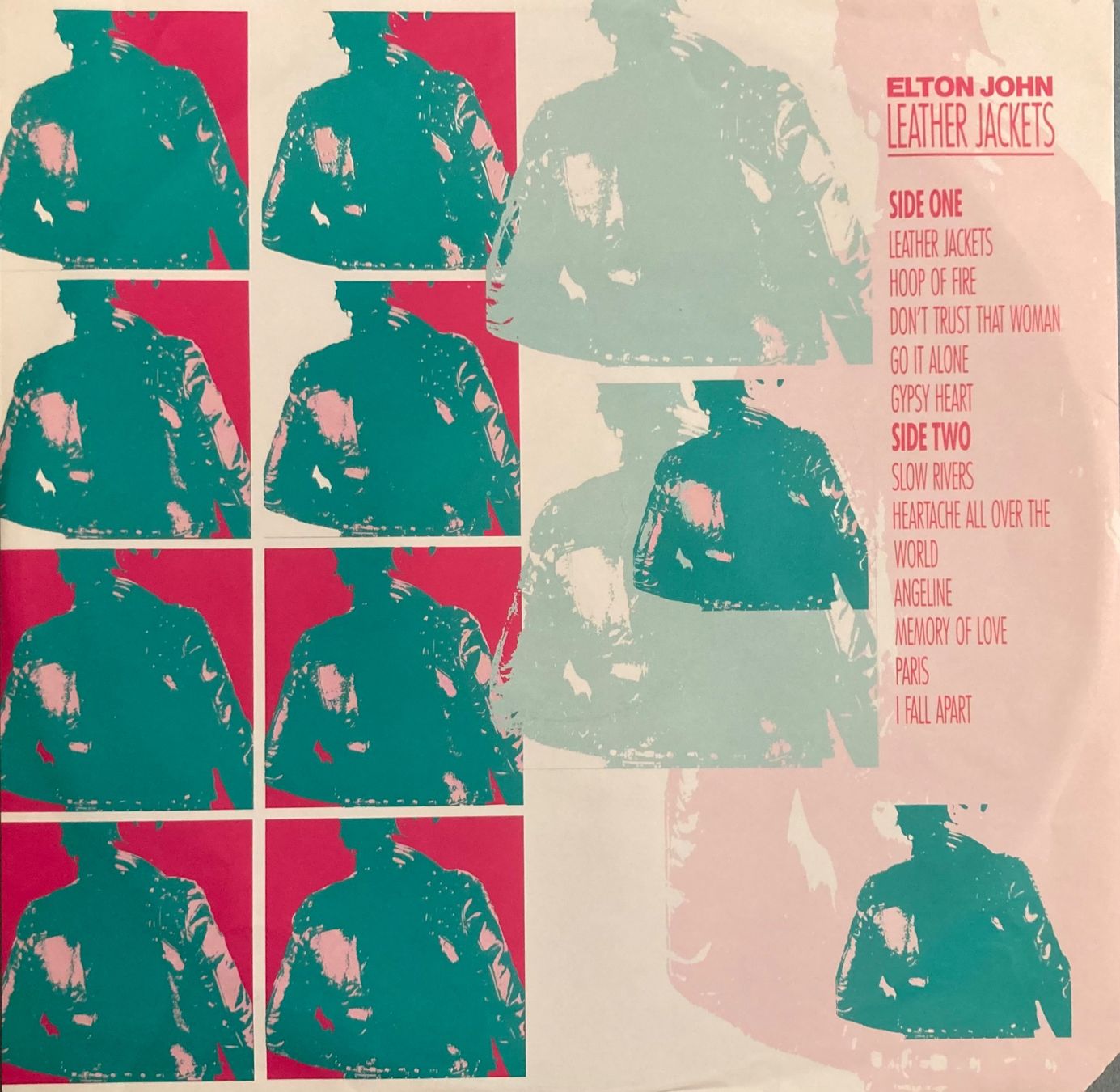 Dischi in vinile: ELTON JOHN - LEATHER JACKETS – Usato da Poliez-Pittet venduto da Newtown-Records 2