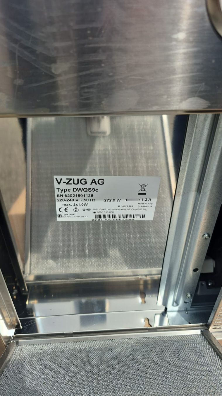 Cappe di aspirazione: Dunstabzug V Zug – Usato da Züberwangen venduto da Theodoralan 4
