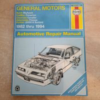 Automotive Repair Manual General Motors J-cars 1982-1994