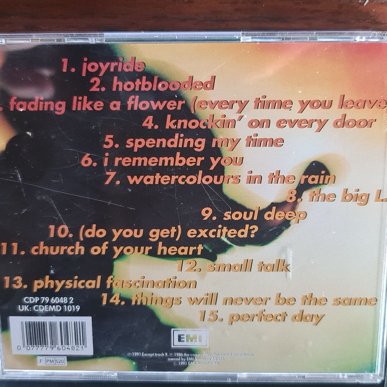CD: Roxette - Joyride CD – Usato da Dintikon venduto da Vexi 1