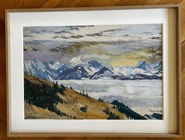 Giovanni Müller (1890 – 1970): Nebelmeer über der Linthebene