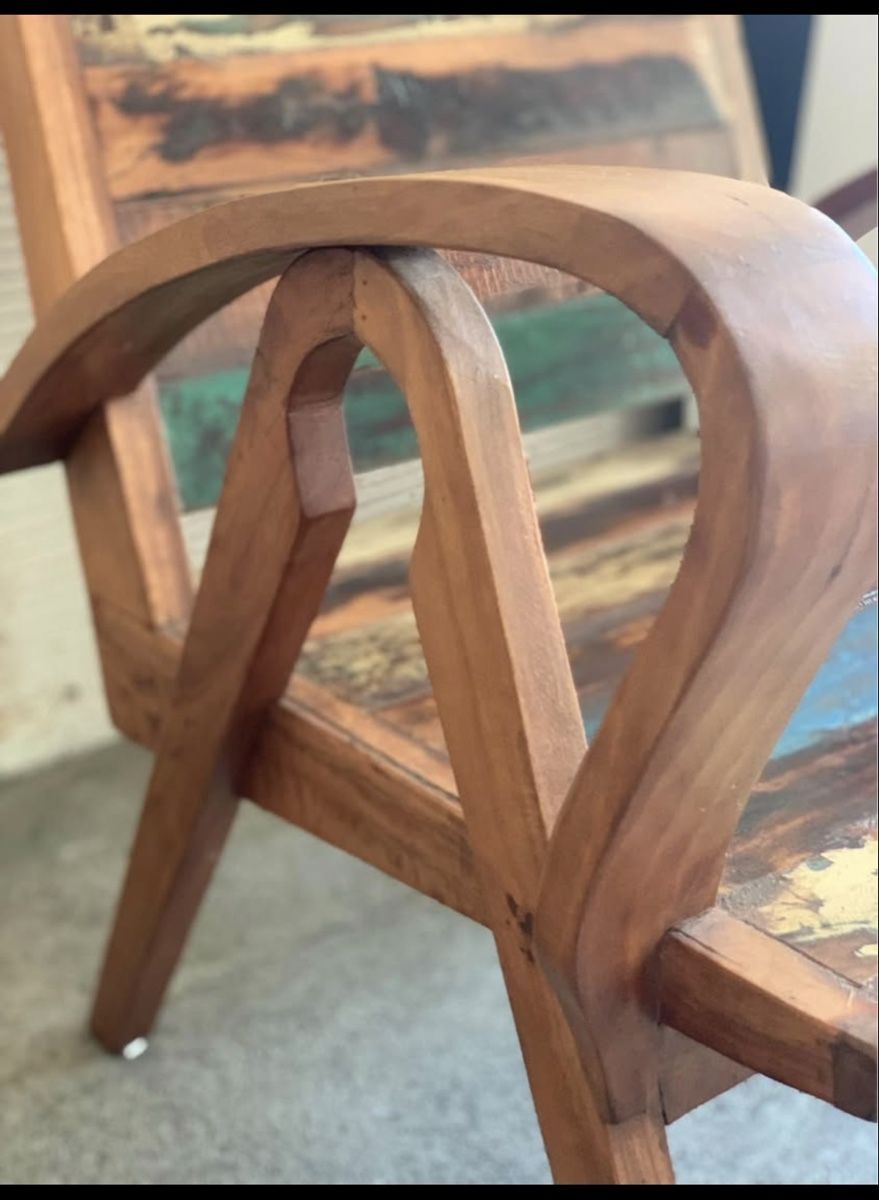 Pfister Poltrone: Massiver Sessel aus Holz – Nuovo (secondo la descrizione) da Meggen venduto da nad_w7yn 1