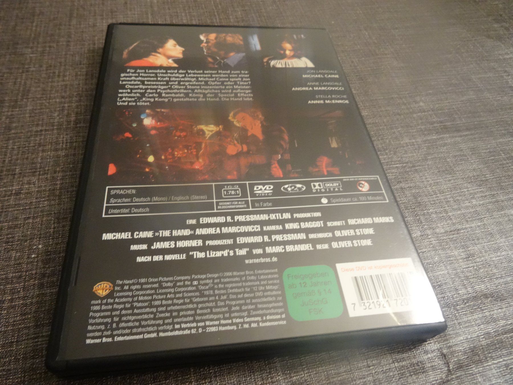 Tutti i DVDs: Die Hand Michael Caine – Usato da Olten venduto da Disc-Verkauf 2