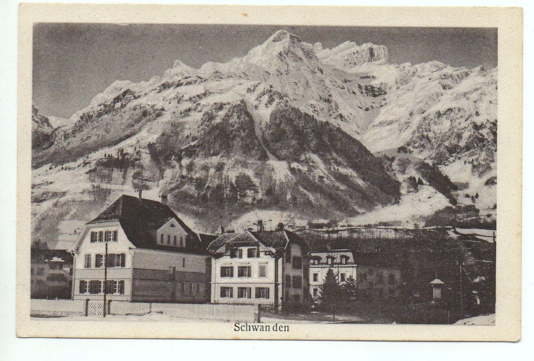 Ansichtskarten: SCHWANDEN – Neu (gemäss Beschreibung) aus Jona von philajona