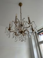 Elegante Vintage Kristall Leuchter - Top Zustand! Elektrisch
