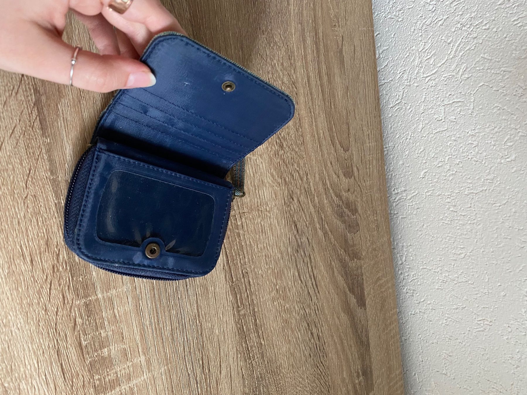 Sonstiges für Kind & Baby: Porte-monnaie bleu jeans avec fleurs – Gebraucht aus Mathod von Alice977 2