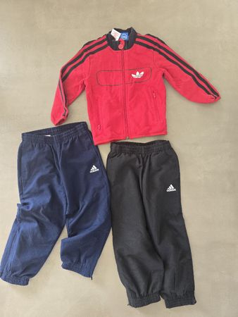 Adidas Trainerhose und Jacke Grösse 104