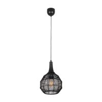 Pendelleuchte, Schwarz, 26 cm Ø