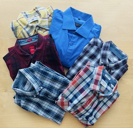 Hemden Kleiderpaket mit 6 Stk. Grösse M / L guter Zustand