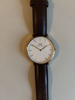 Daniel Wellington Uhr braun Leder