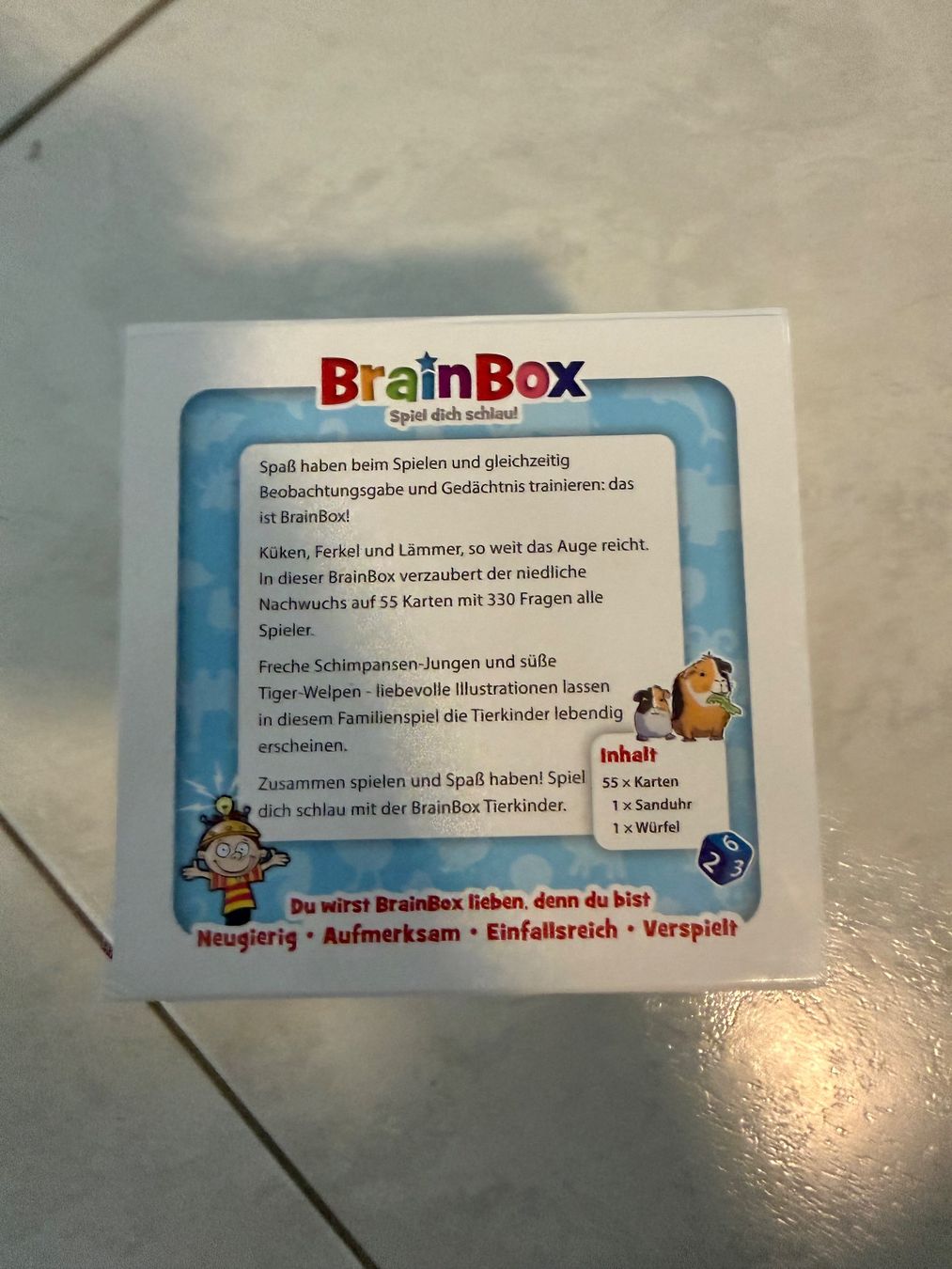 Giochi: BrainBox Tierkinder Gedächtnisspiel – Usato da Pfäffikon SZ venduto da Syndrome379 3
