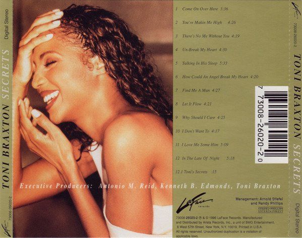 CDs: Toni Braxton Secrets CD album – D'occasion à Bionnens par Meg011 1