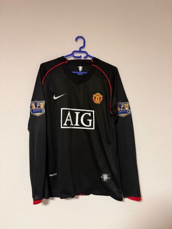 Manchester United Cristiano Ronaldo 7 Nike AIG Maillot Noir