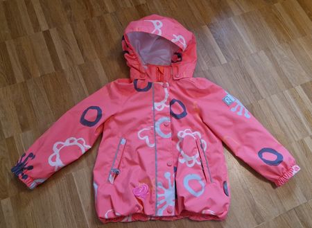 Kinderjacke ReimaTec pink gemustert Grösse 98