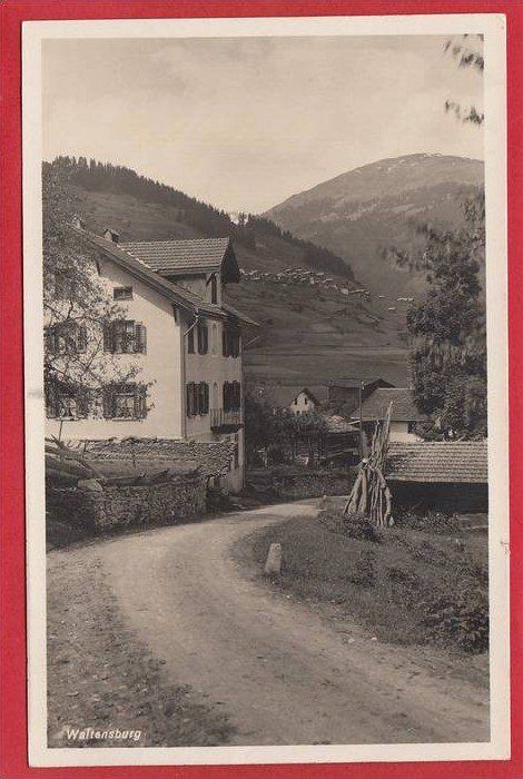 Ansichtskarten: WALTENSBURG 1931 – Gebraucht aus Grüningen von Kartenlaube