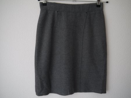 MARC CAIN Damen Rock aus Wolle gefüttert Gr N1