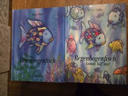 2 Kinderbücher "Der Regenbogenfisch" set