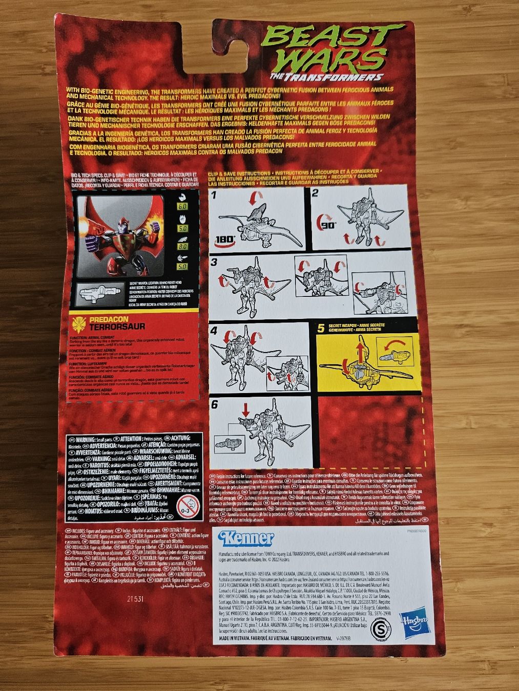 Hasbro Spielzeuge: Transformer Beast Wars Terrosaur – Neu und originalverpackt aus Sarnen von rockola02 1
