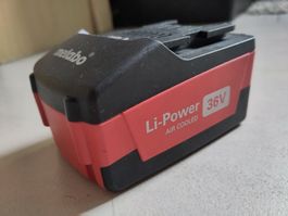 Batteria Metabo Li-Ion 36V - funzionamento da verificare