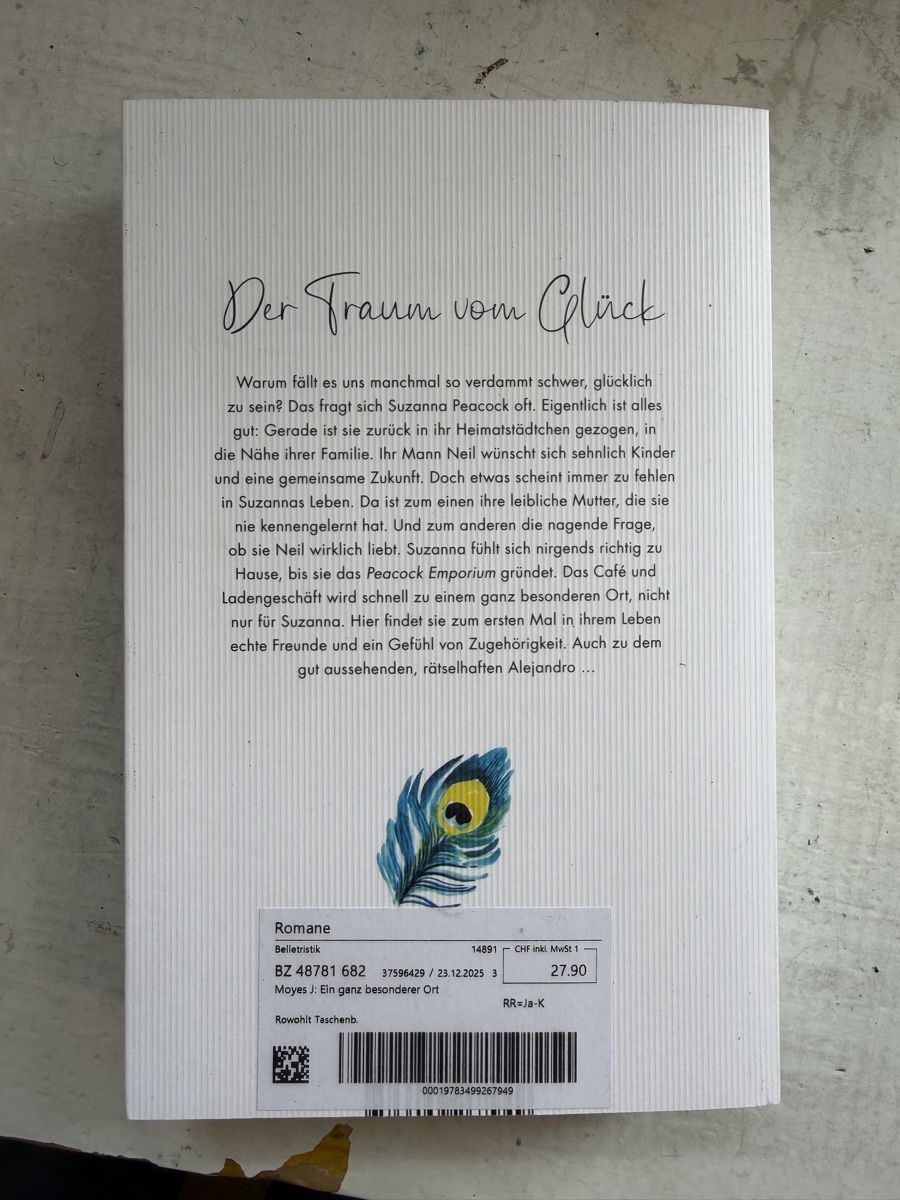Libri: Jojo Moyes: Ein ganz besonderer Ort – Usato da Dietikon venduto da Buchantiqdietikon 1