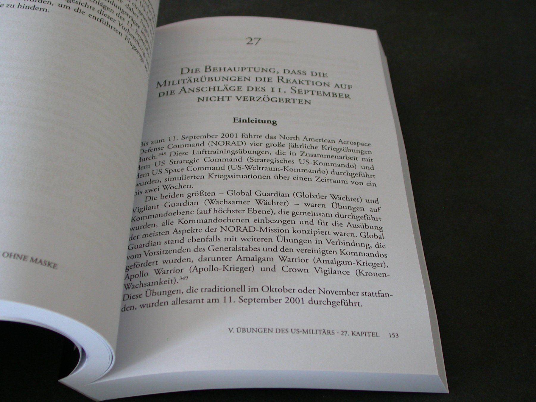 Libri: Der 11. September ohne Maske – Nuovo (secondo la descrizione) da Zürich venduto da Marcel6887 6