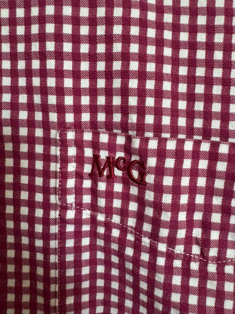Camicie: McGREGOR Herrenhemd Rot/Weiss kariert | Langarm |Button-Down – Usato da Staufen venduto da jei_7bfb 2